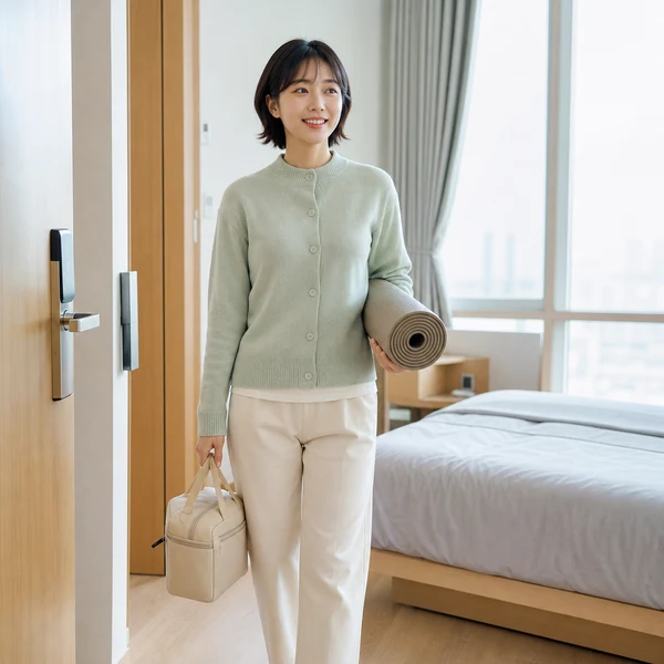 힐링 리안가든 홈타이 안내 이미지