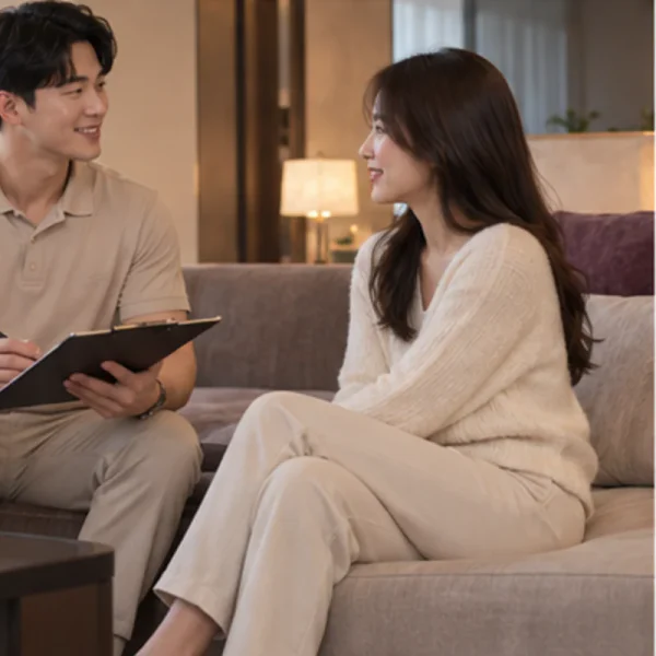 시그니처 블루밍스튜디오 홈타이 안내 이미지